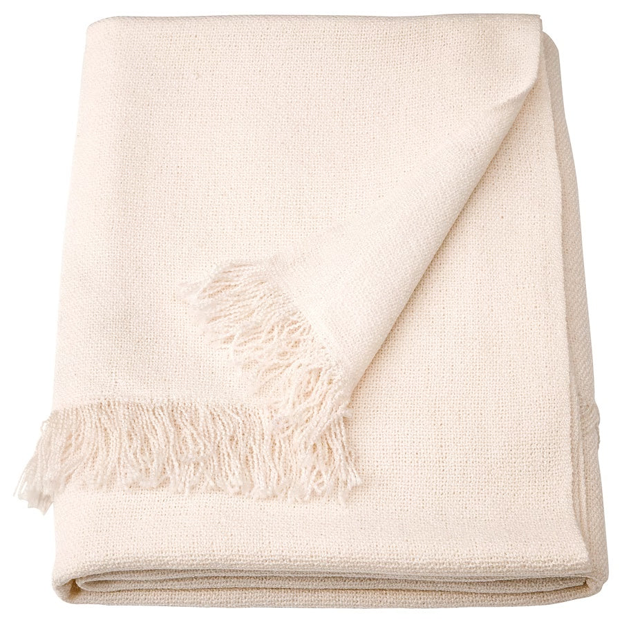 INGRUN Throw, white, 130x170 cm