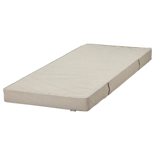 VANNAREID Pocket sprung mattress, extra firm/beige, 80x200 cm