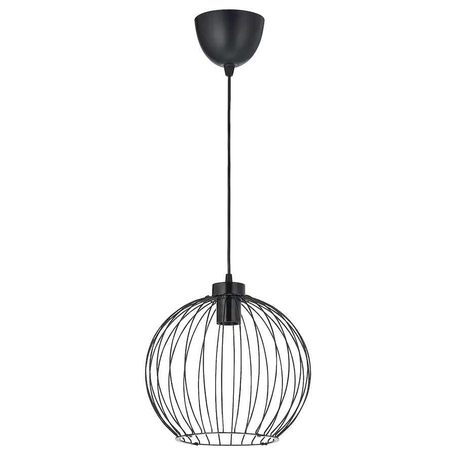 GRINDFALLET Pendant lamp, black30 cm