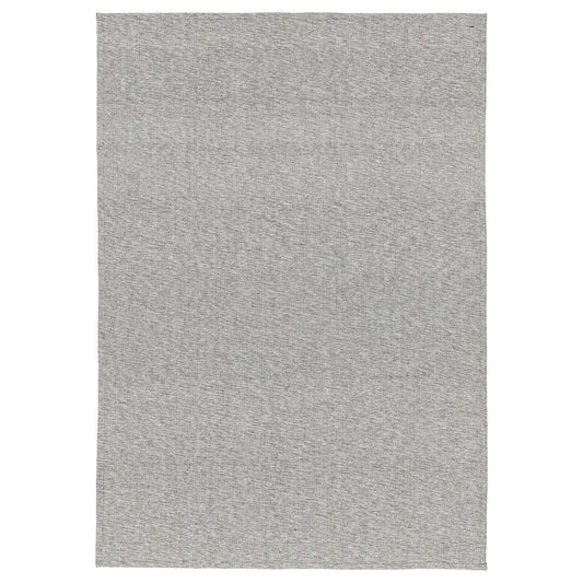 TIPHEDE Rug, flatwoven, black/natural155x220 cm