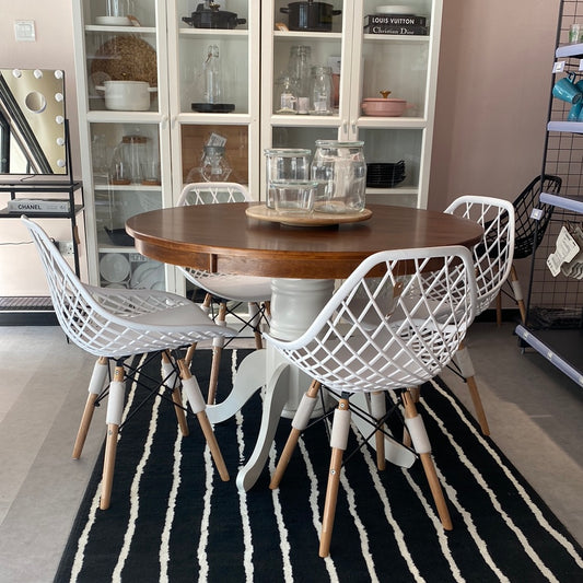 KÜTILAPAM Round Dining Table, 110 x 76 cm