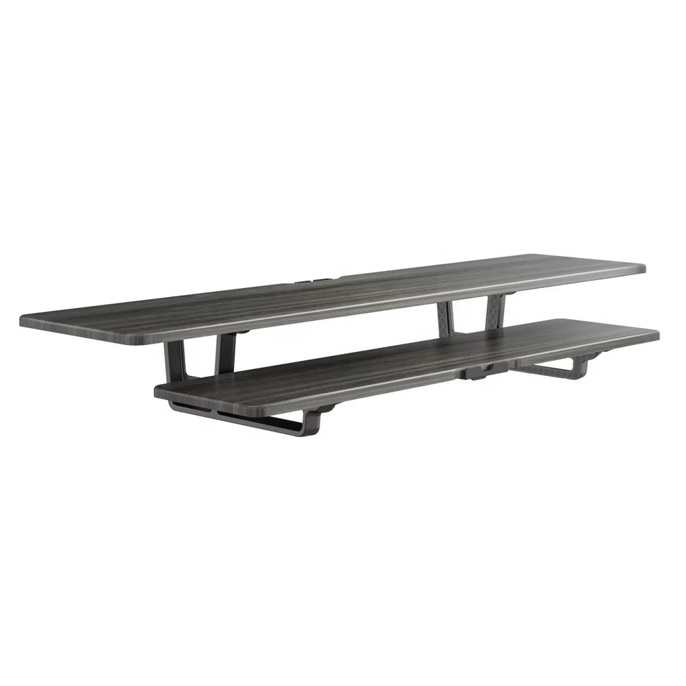 BRNY Dual Screen storage monitor stand/laptop riser, 95x32x13.7cm