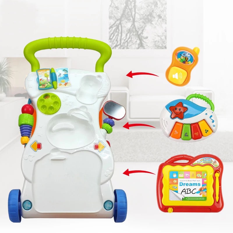 HUANGER Gym Baby Walker Music