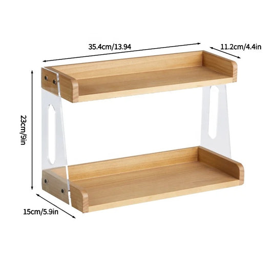 KÜTILAPAM Organiser, 2 tier, 35.5 x 15 x 23cm