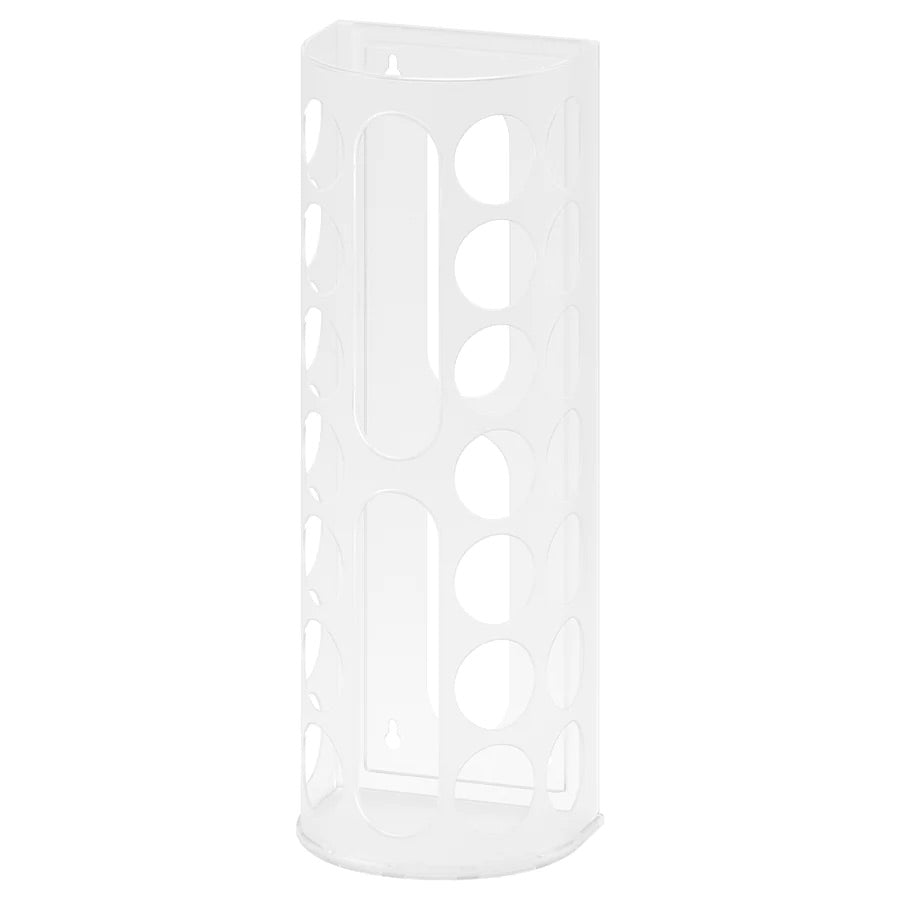 VARIERA Plastic bag dispenser, white