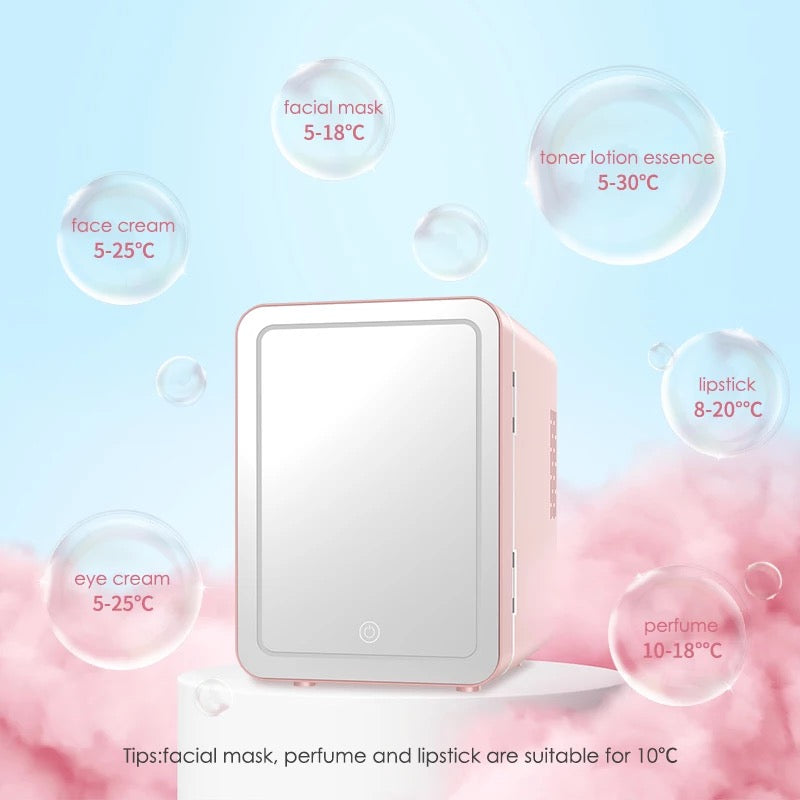 PRIDĒ Cosmetic refrigerator, 4L