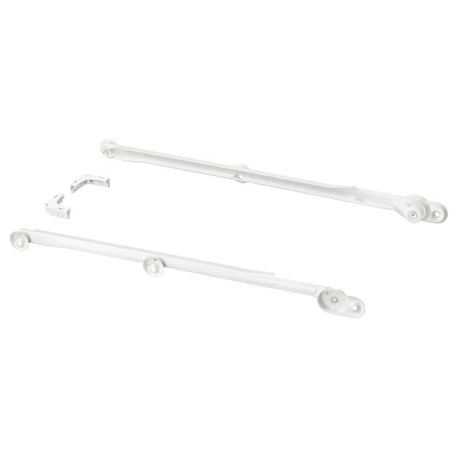 KOMPLEMENT Pull-out rail for baskets, white, 58 cm