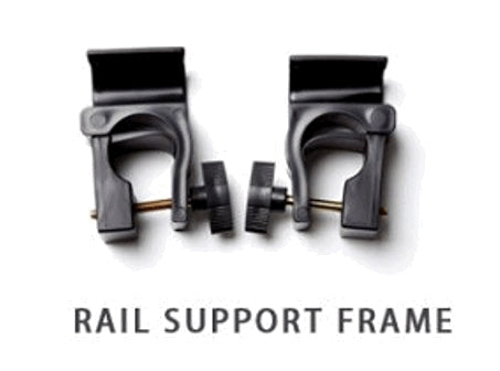 WÔRDRŌB DIY free punch/drill Rail clamp Black or white