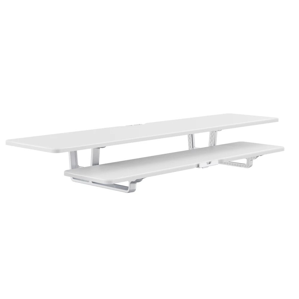 BRNY Dual Screen storage monitor stand/laptop riser, 95x32x13.7cm