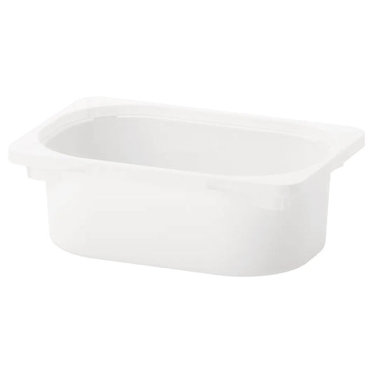 TROFAST Storage box, white/off-white, 20x30x10 cm