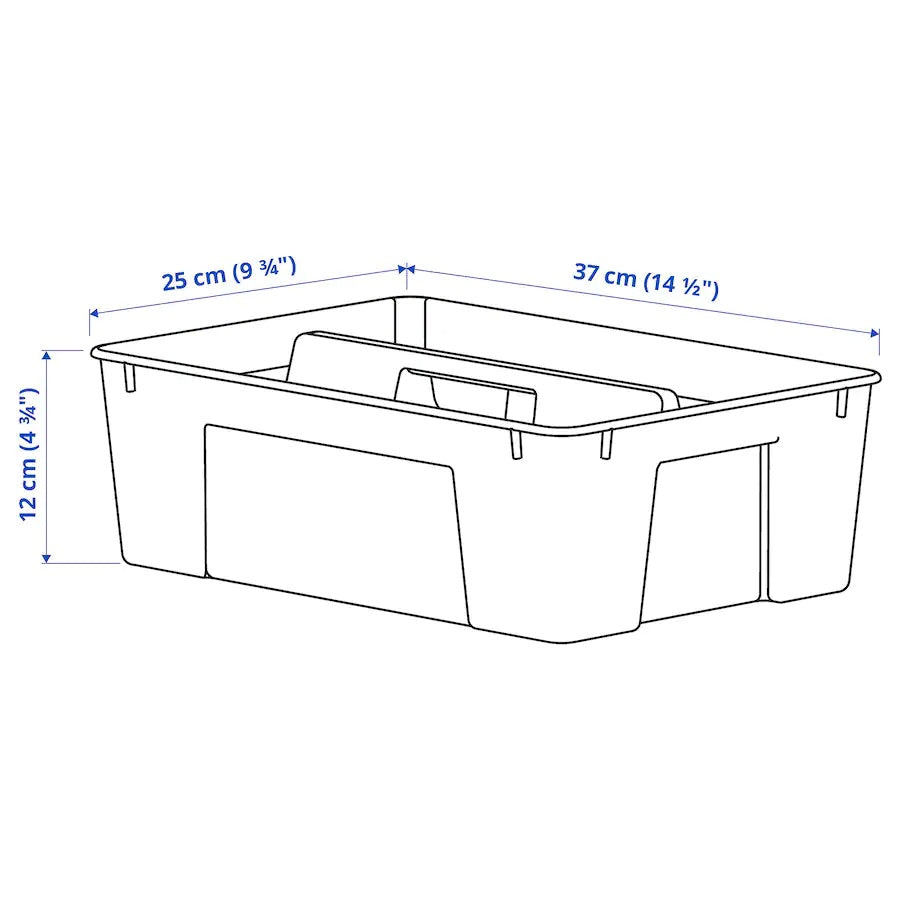 SAMLA Insert for box 11/22 l, transparent37x25x12 cm
