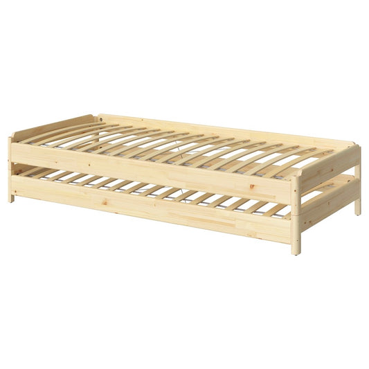 UTÅKER Stackable bed, pine, 80x200 cm