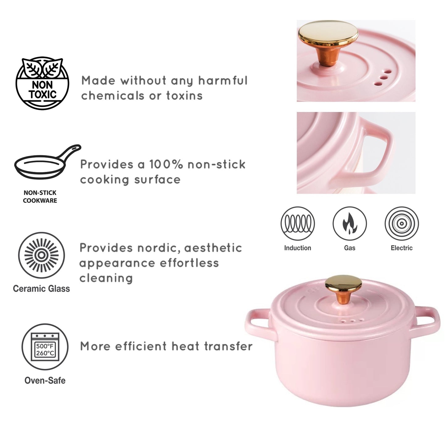 SRÍMUKÄ Japanese Ceramic Casserole