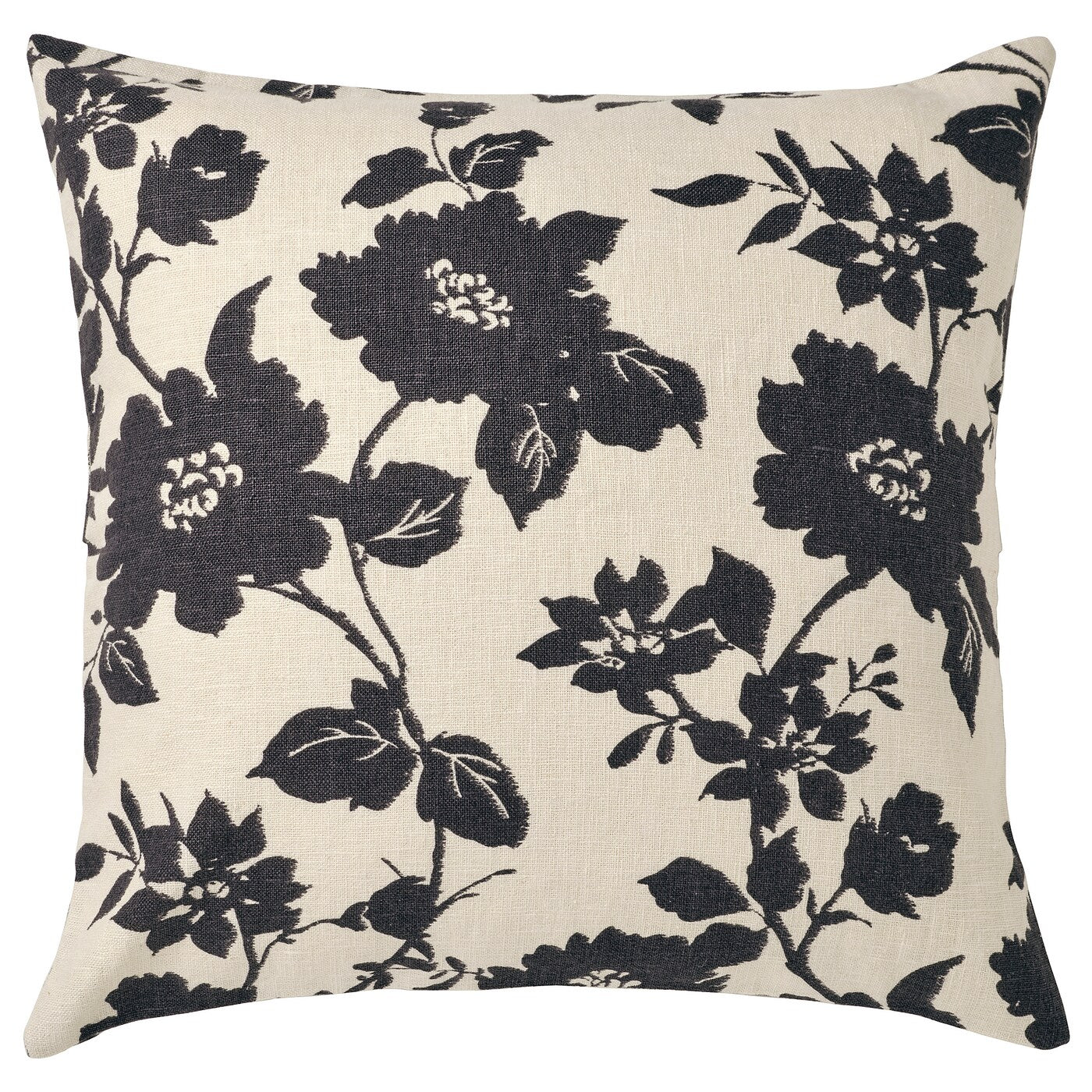 SVÄRDKRISSLA cushion cover, natural/anthracite, 50x50cm