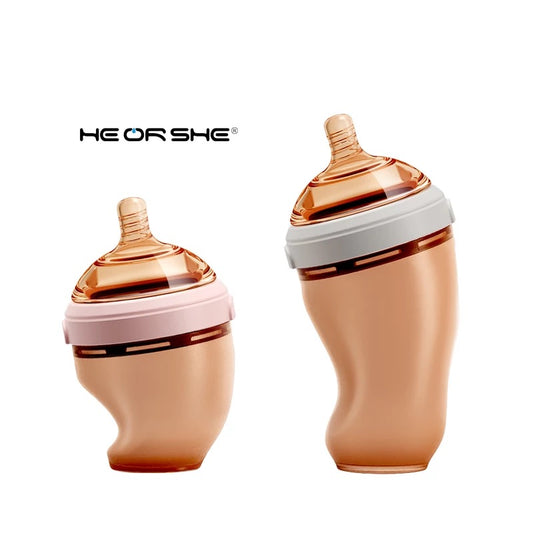 HE OR SHE Ultra Wide Neck Baby Bottle