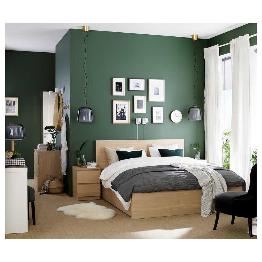 MALM Bedframe w/ 2 storage boxes, 150x200cm [PREORDER]