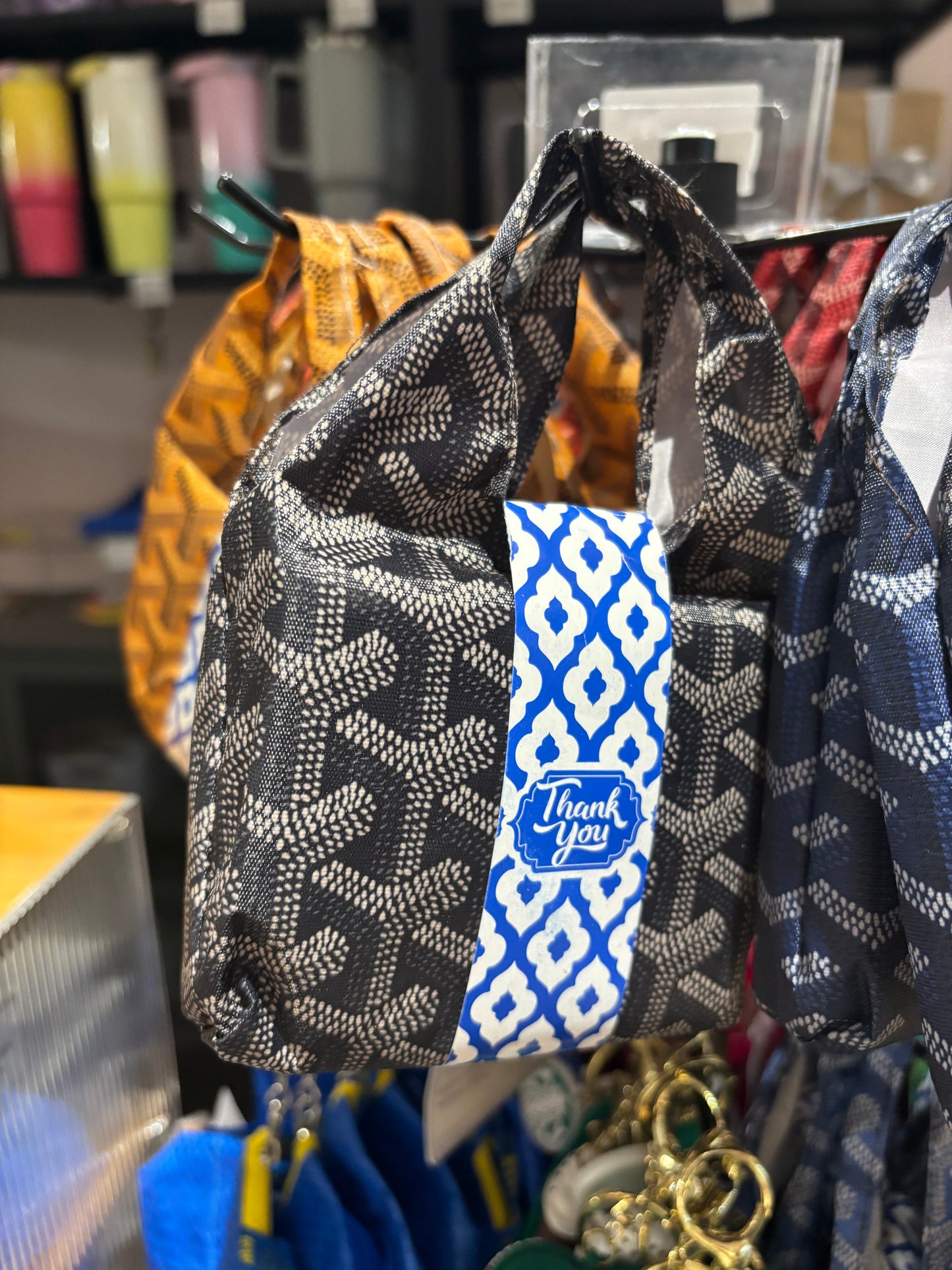 ABQARY Goyard printed shopping bags