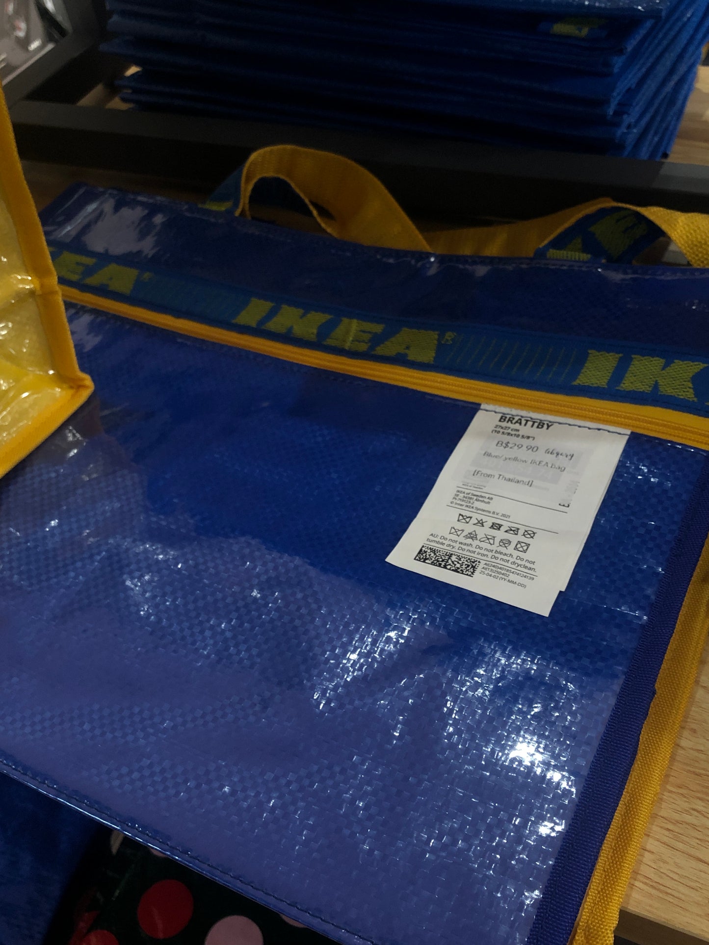 IKEA Repurposed Recycling Bags / front zipper (Thailand Exclusives)