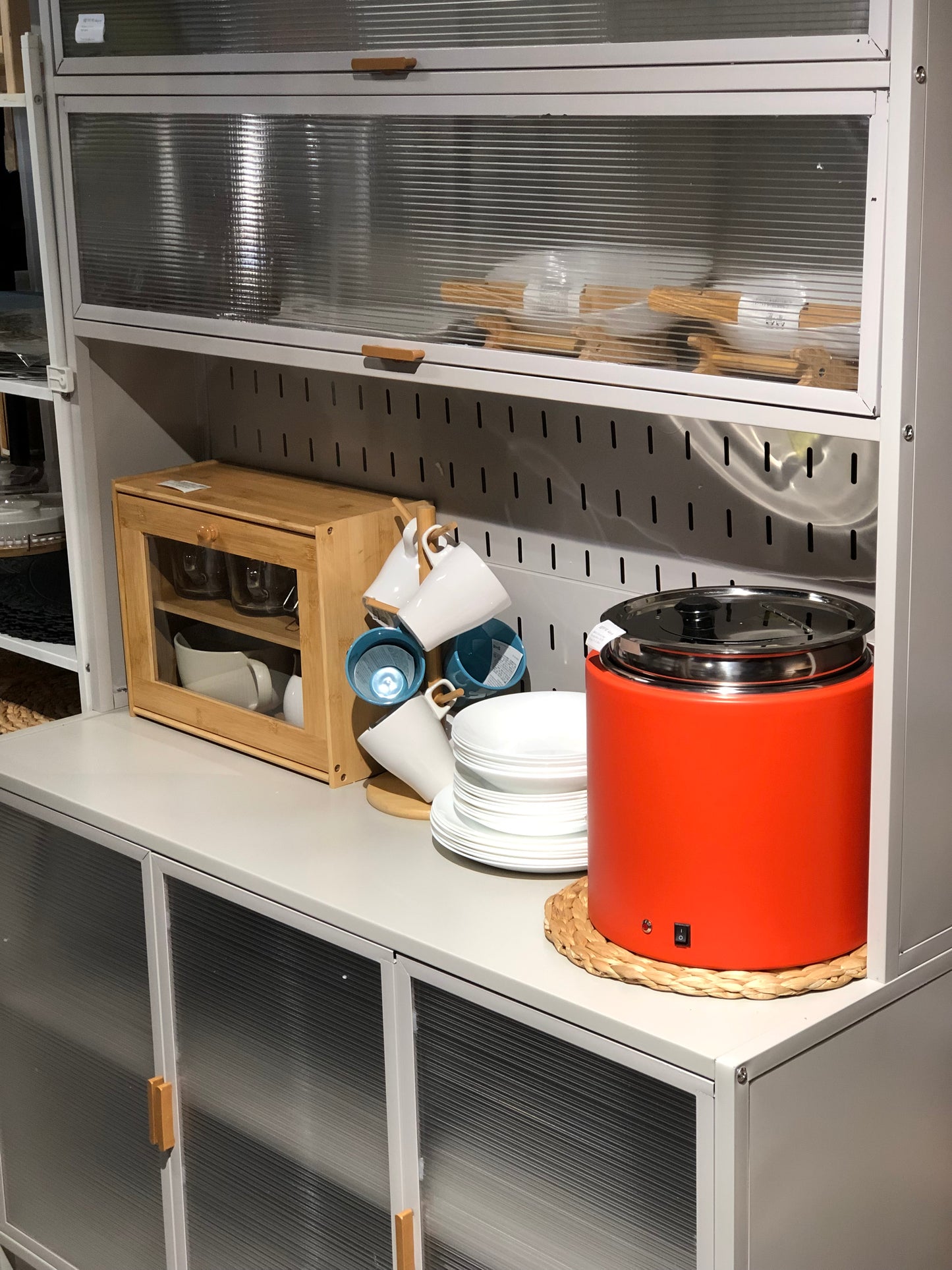 Kitchen Cabinet, Light grey