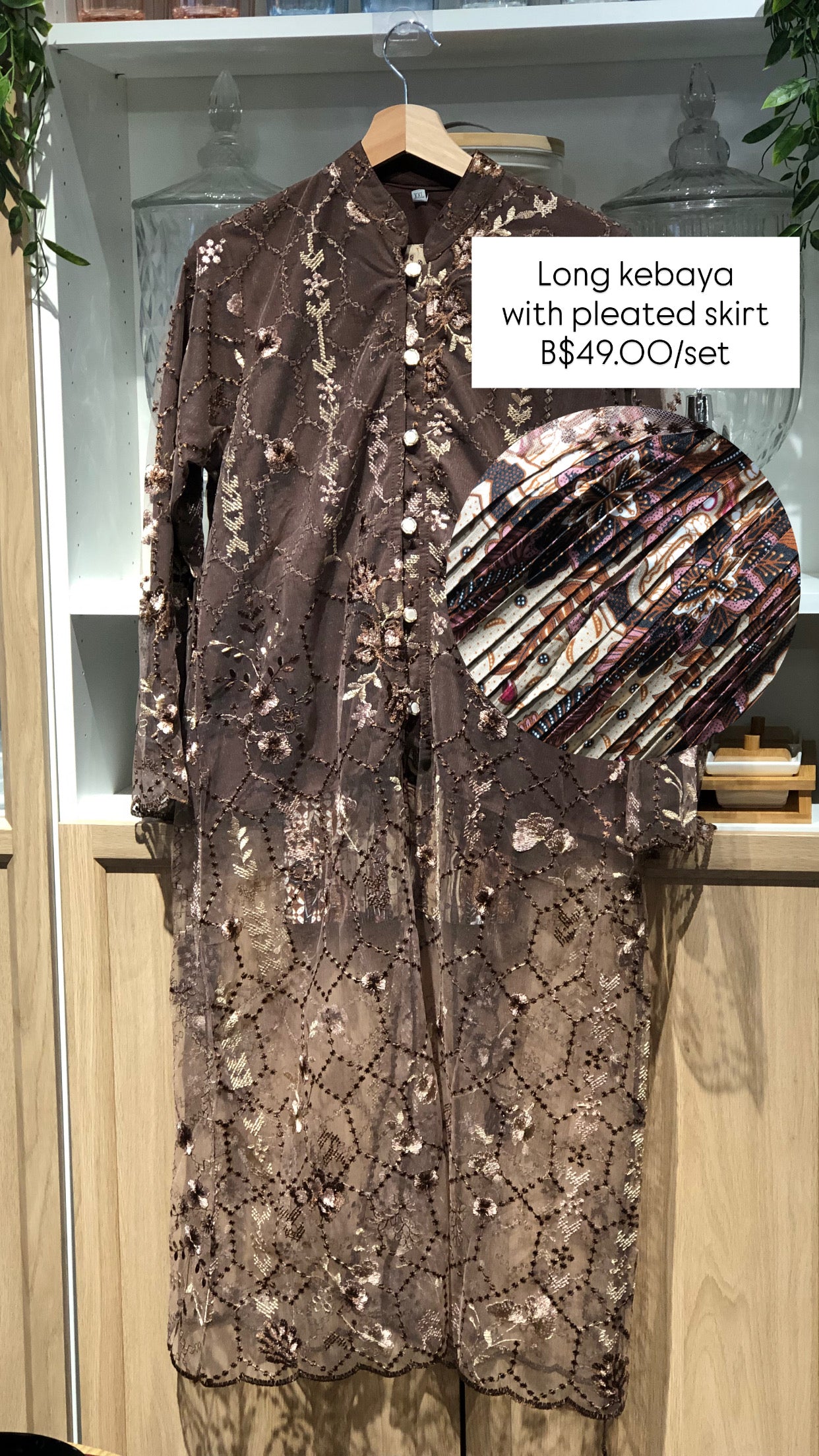 Long Kebaya Set