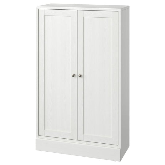[Pre-order] HAVSTA
Cabinet with plinth, white, 81x37x134 cm
