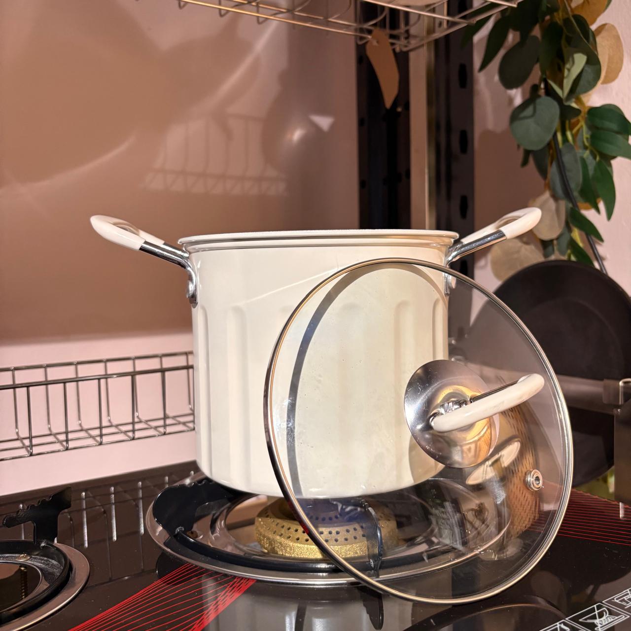 SELÚRÚT Deep Fryer Pot with Strainer, 3L