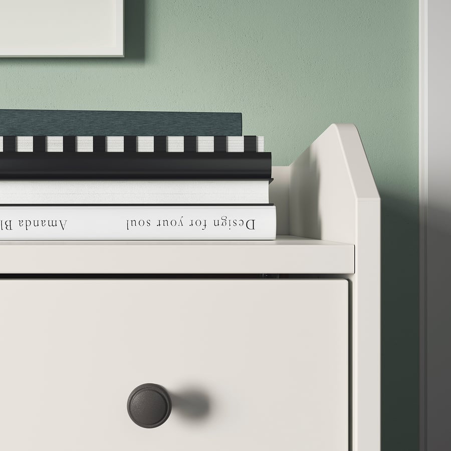 HAUGA
Chest of 6 drawers, beige, 138x46x84 cm [PREORDER]
