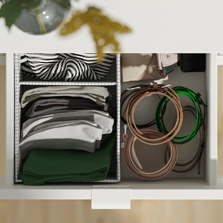 [PRE-ORDER] LASTARE Chest of 4 drawers, white, 40x42x100 cm