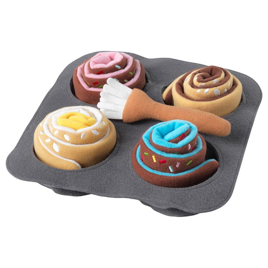[PRE-ORDER] DUKTIG 6-piece roll set, cinnamon/bun