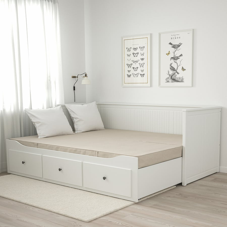 [Pre-order] VANNAREID Pocket sprung mattress, extra firm/beige, 80x200 cm