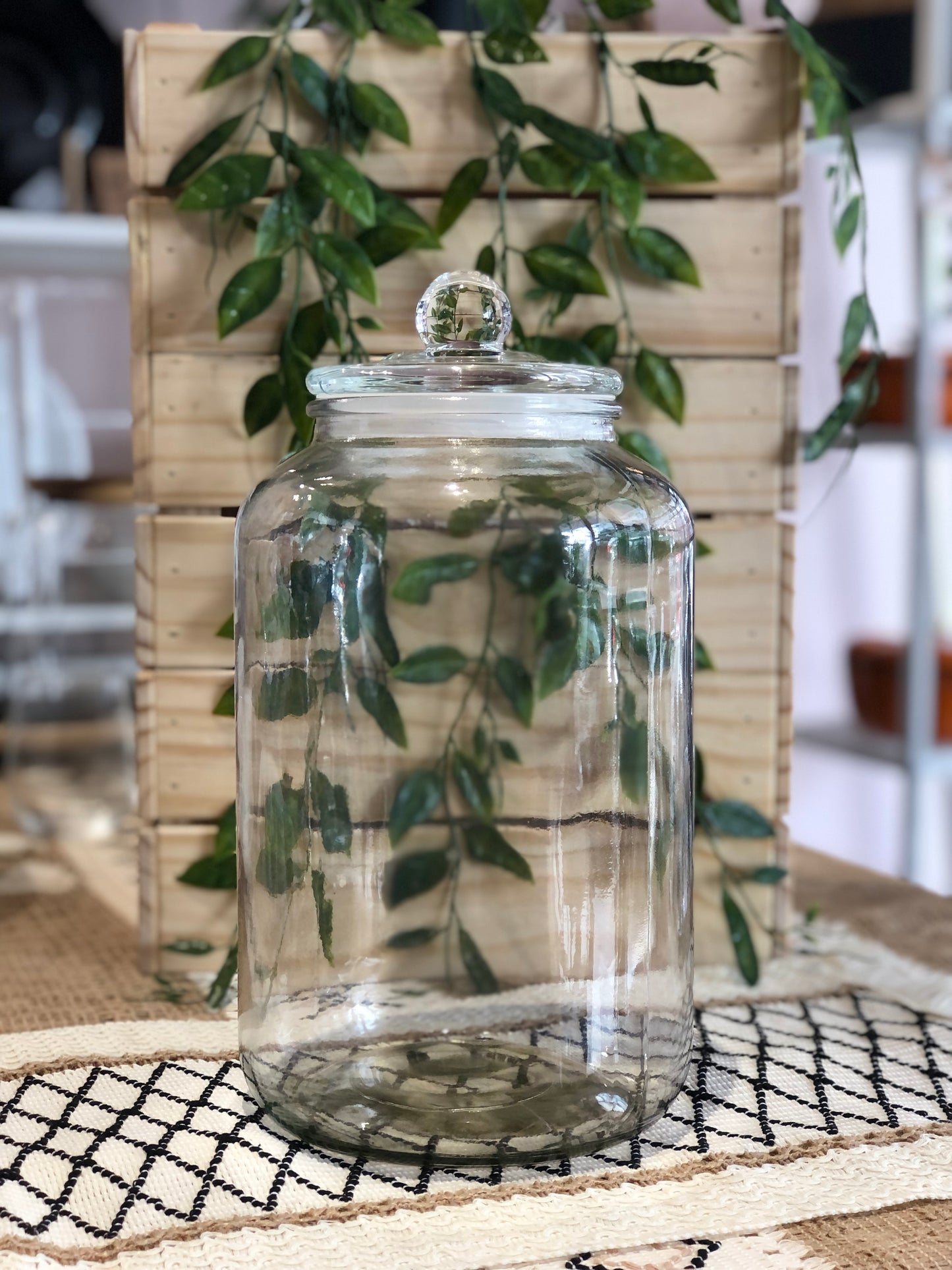 BÄHULU Balang Borosilicate glass, 750ml/ 1.25ml/ 3L/ 5L