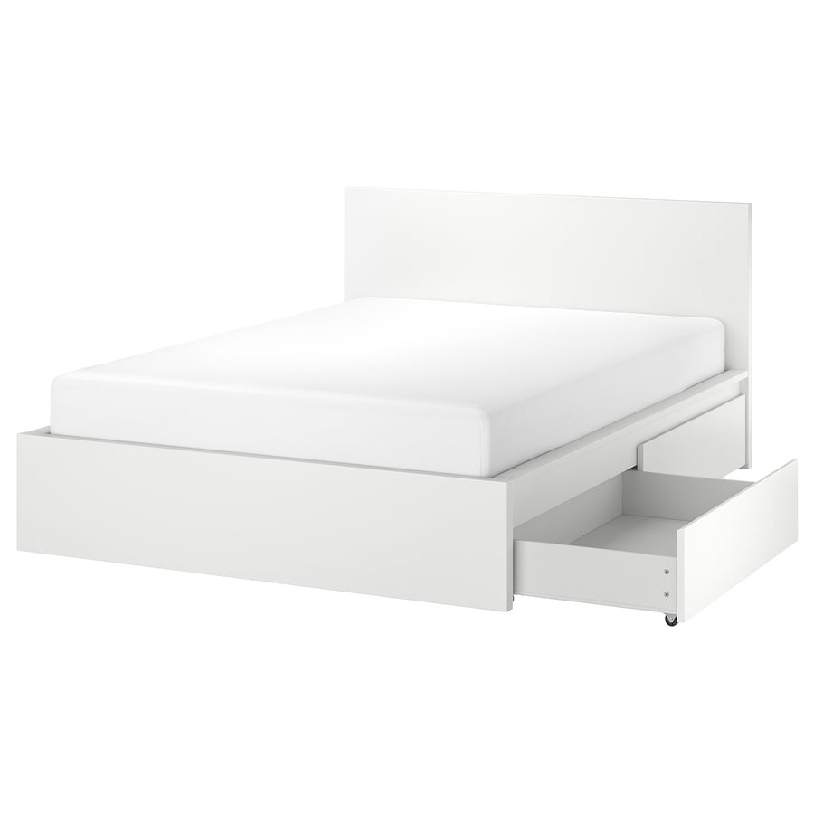 MALM Bedframe w/ 2 storage boxes, 150x200cm [PREORDER]