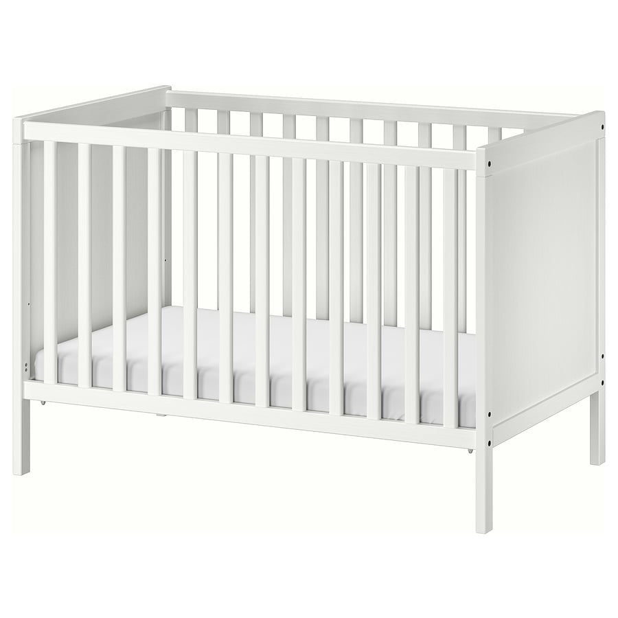 [PRE-ORDER] SUNDVIK Cot, white, 60x120 cm