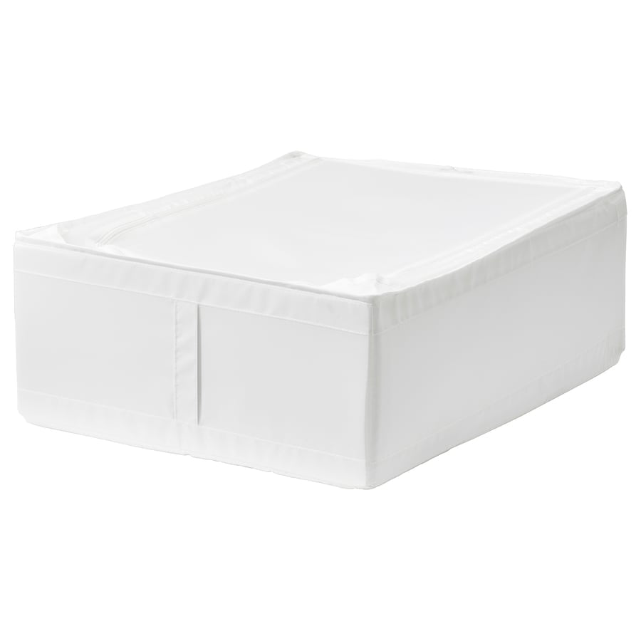 SKUBB Storage case, white, 43x53x19cm