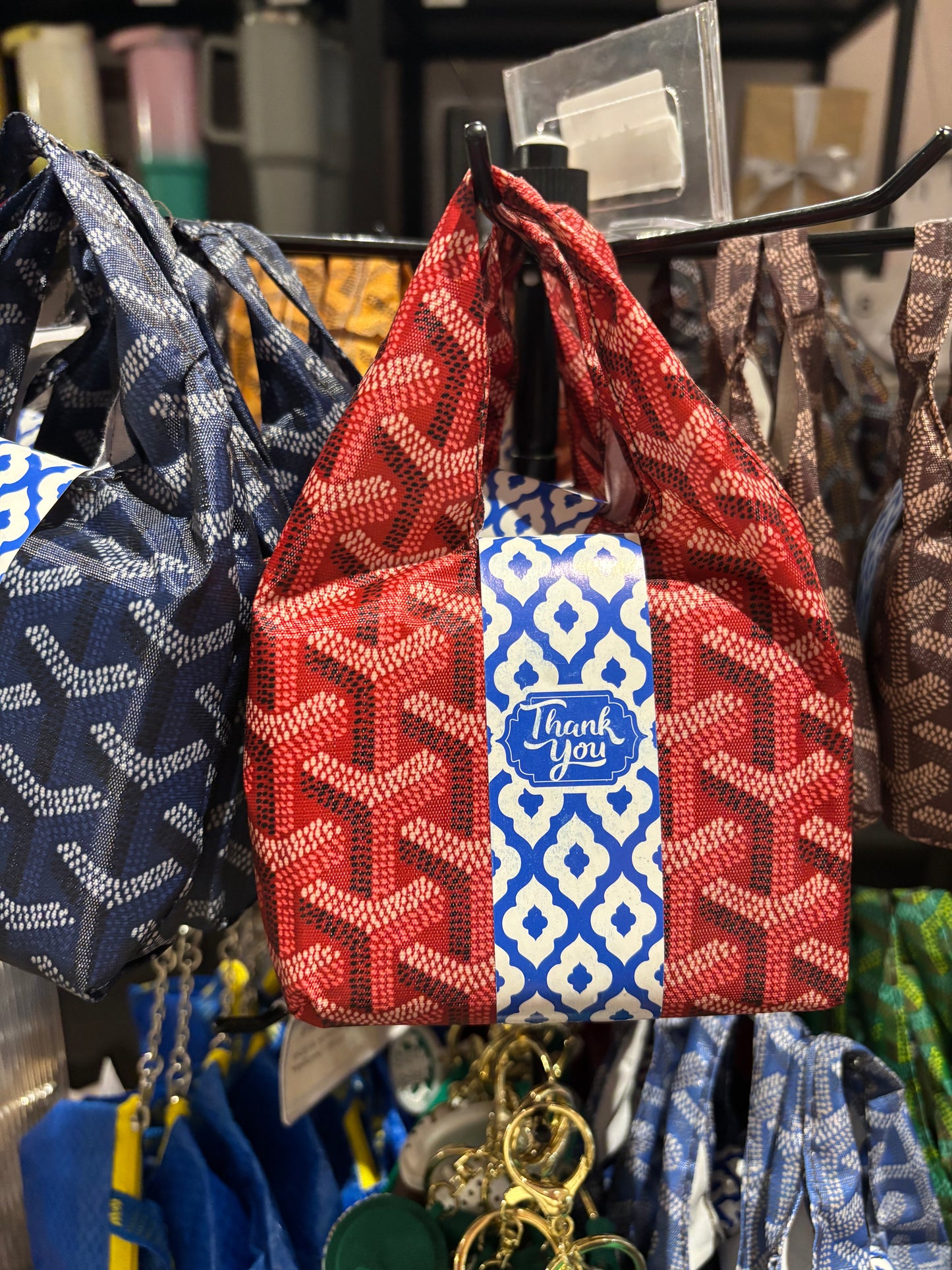 ABQARY Goyard printed shopping bags