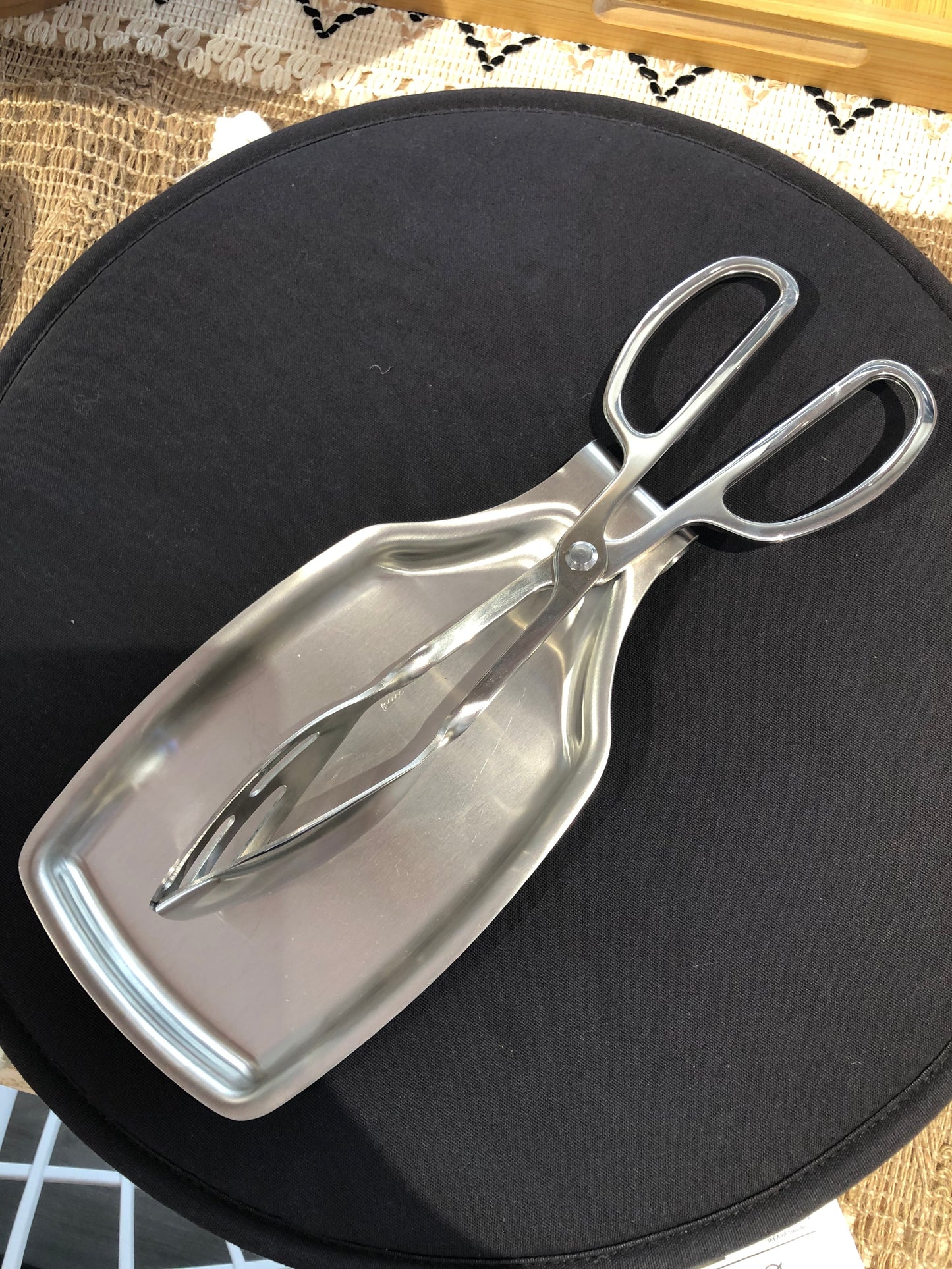 BAHULU spoon/fork tong & spoon rest