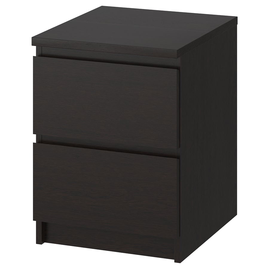MALM Chest of 2 drawers, 40x55 cm