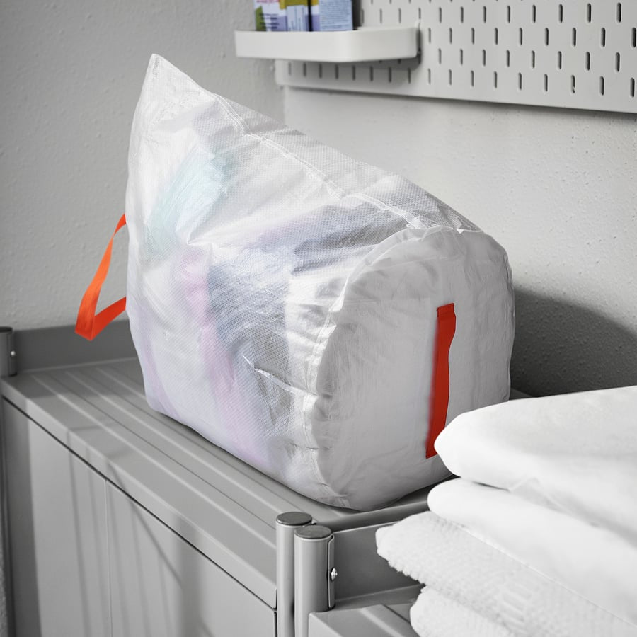 PÄRKLA
Laundry bag, white, 70 l