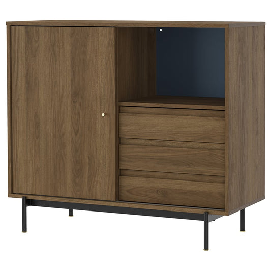 [PRE-ORDER] RÅDMANSÖ
Cabinet, brown walnut effect, 118x49x103 cm