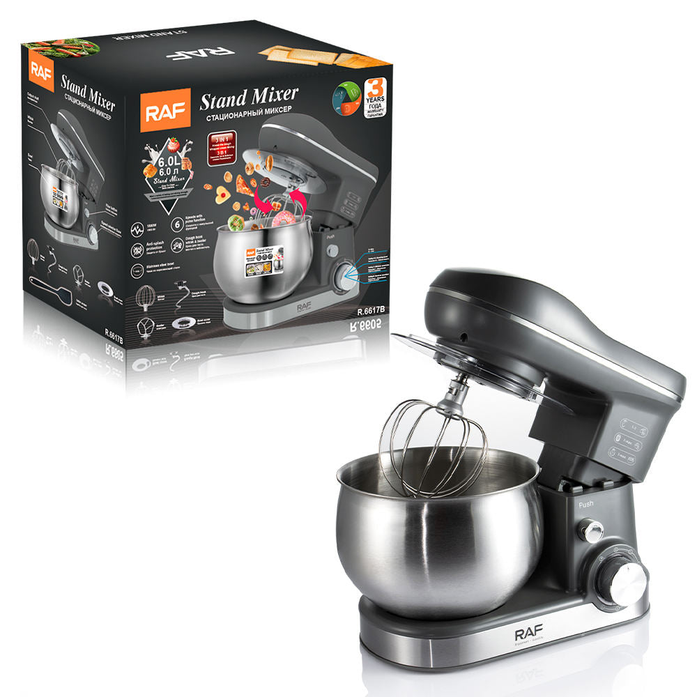 RAF R.6617 Multi-functional Stand Mixer for Home Use