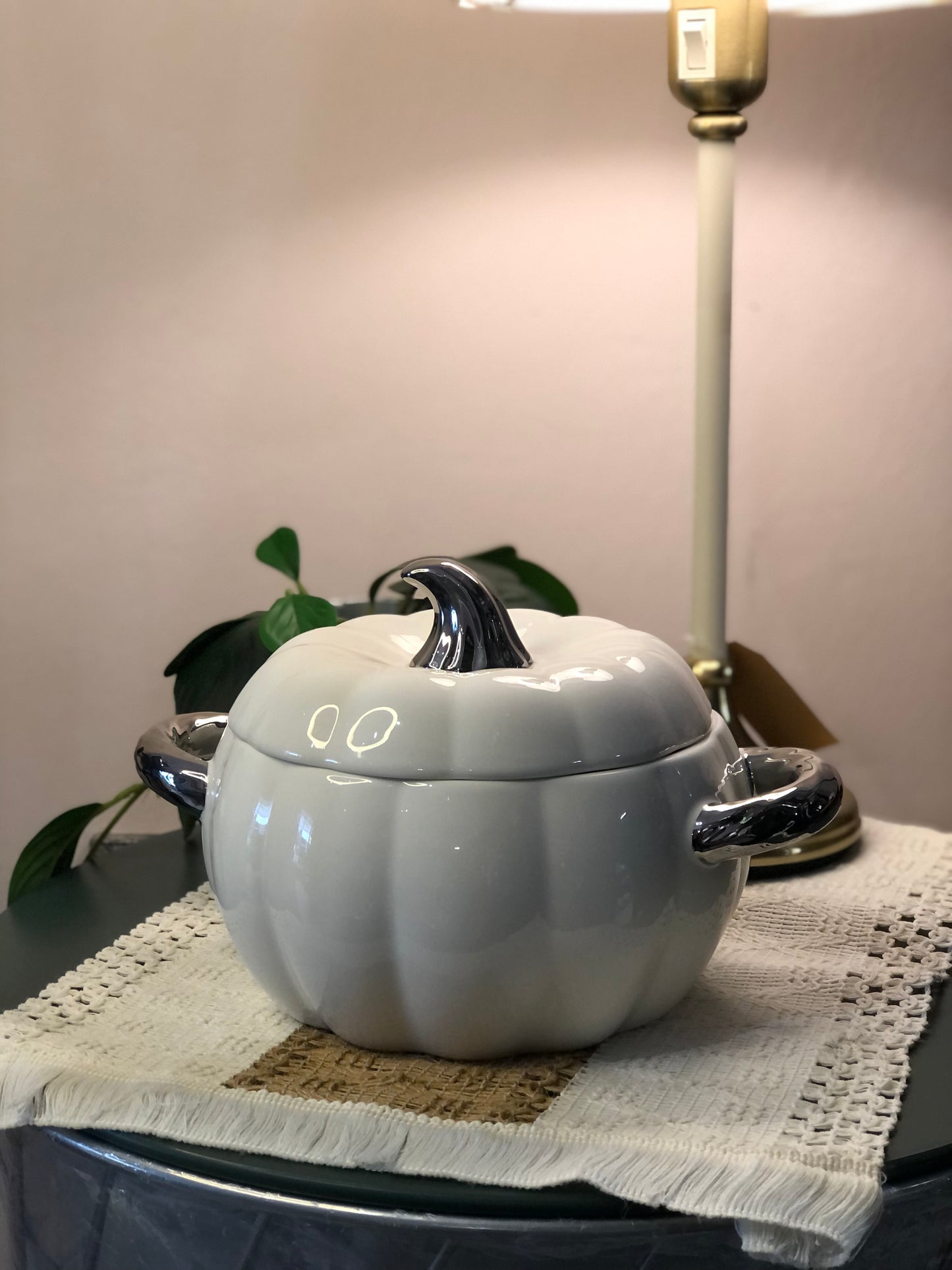 Pumpkin cast iron