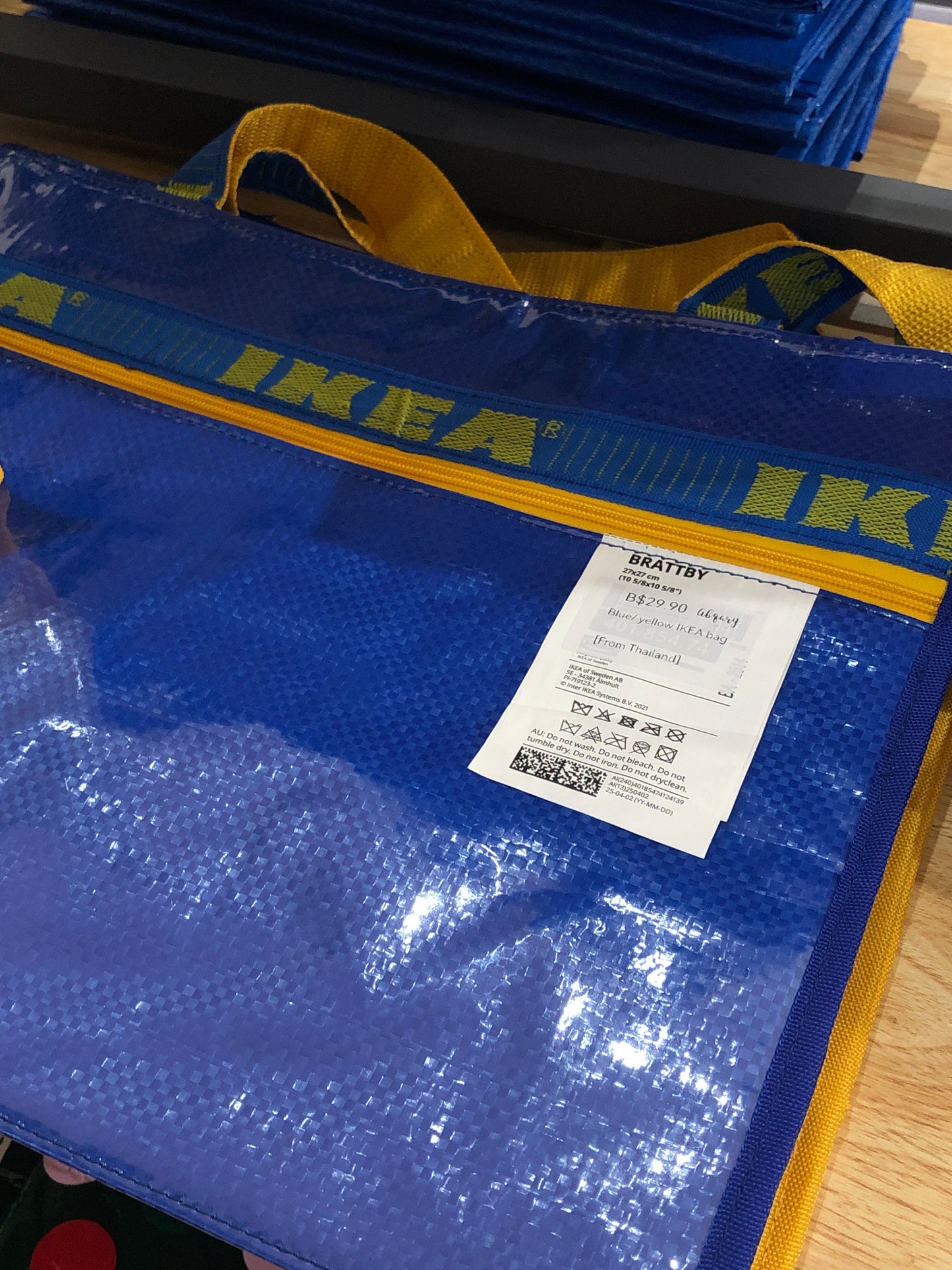 IKEA Repurposed Recycling Bags / front zipper (Thailand Exclusives)