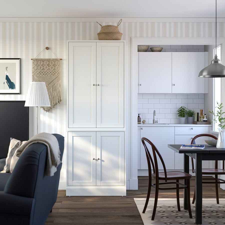 HAVSTA
Cabinet, white, 81x35x123 cm  [PREORDER]