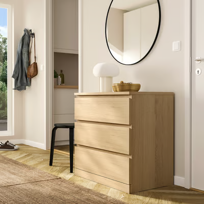 MALM
Chest of 3 drawers, [Pre-Order], 80x78 cm