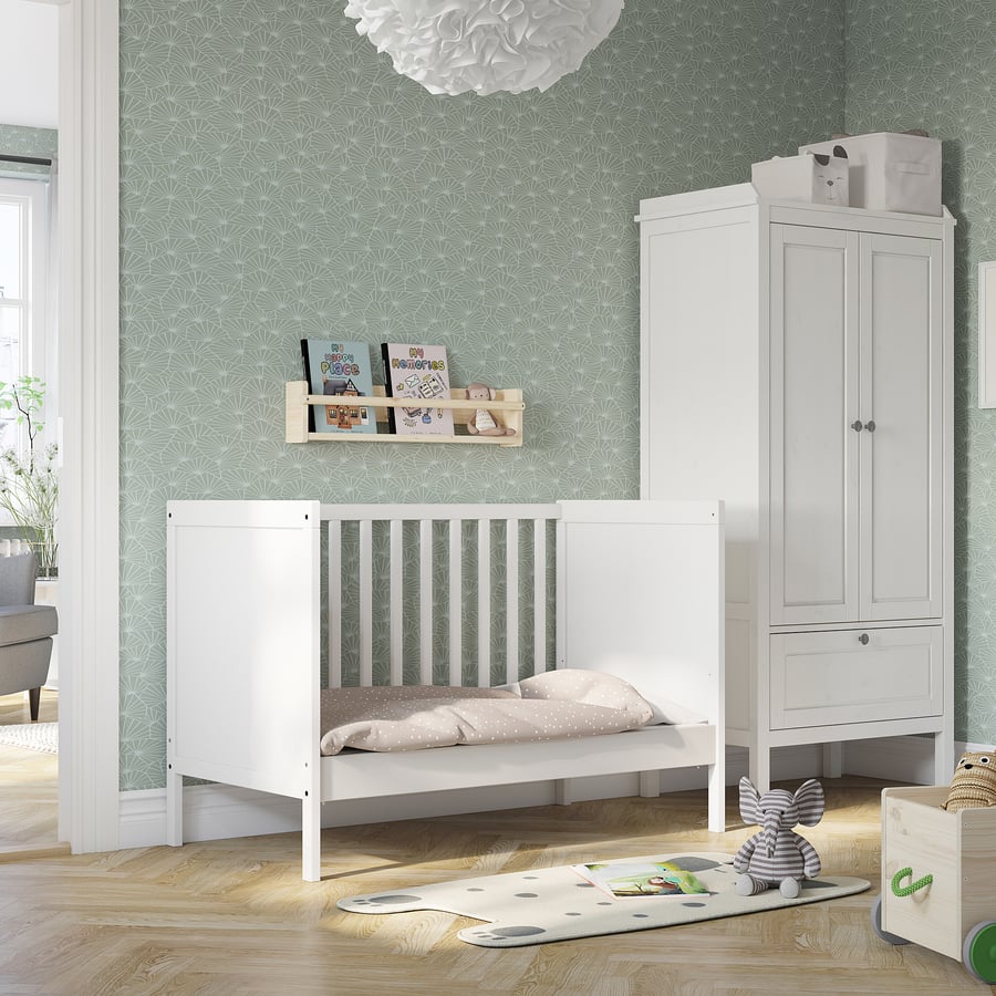 [PRE-ORDER] SUNDVIK Cot, white, 60x120 cm