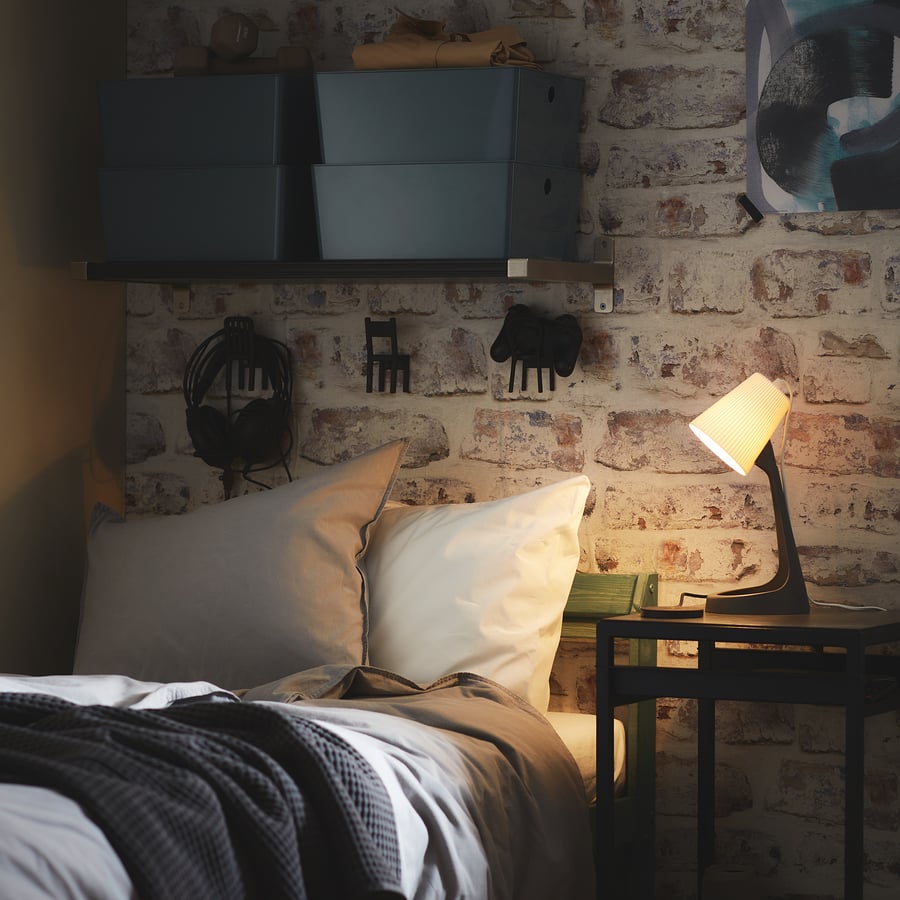 [PRE-ORDER] SVALLET Work lamp, dark grey/white