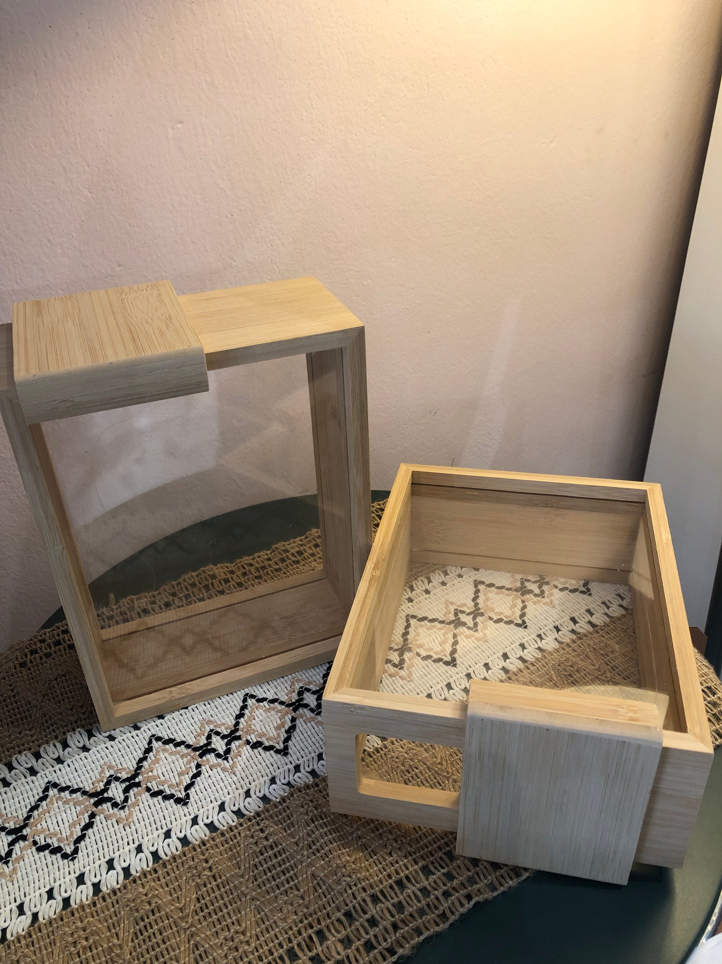 KUTILAPAM Can box container, bamboo, 3L