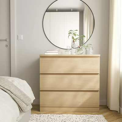 MALM
Chest of 3 drawers, [Pre-Order], 80x78 cm