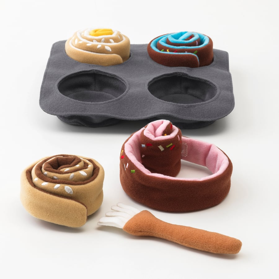 [PRE-ORDER] DUKTIG 6-piece roll set, cinnamon/bun
