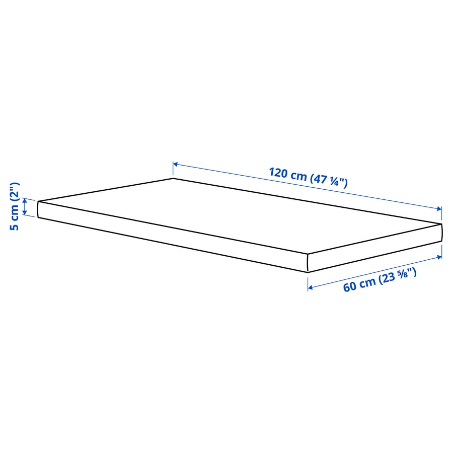 [PRE-ORDER] PLUTTIG
Foam mattress for cot, 60x120x5 cm